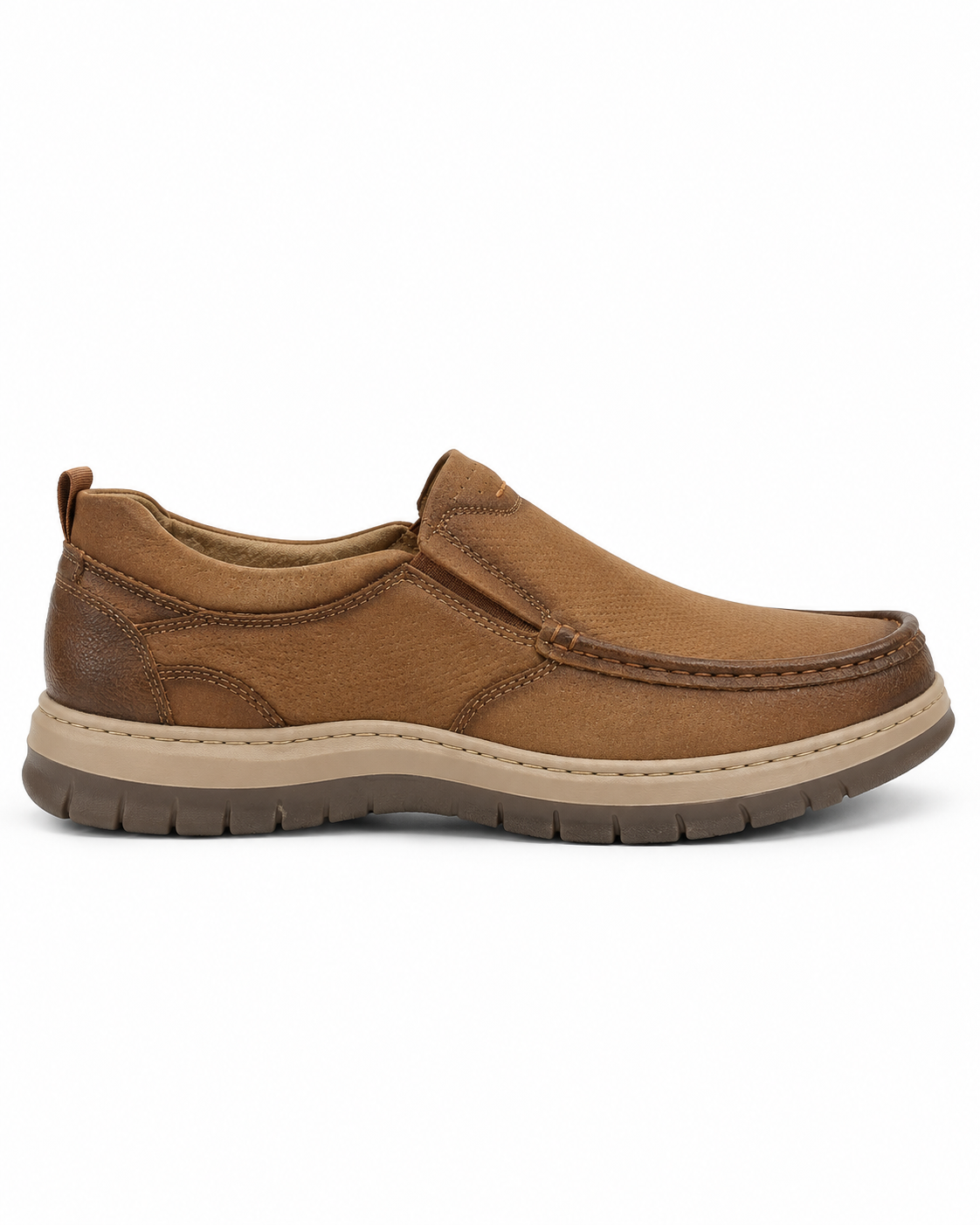 MOV Casual Moccasin - Khaki