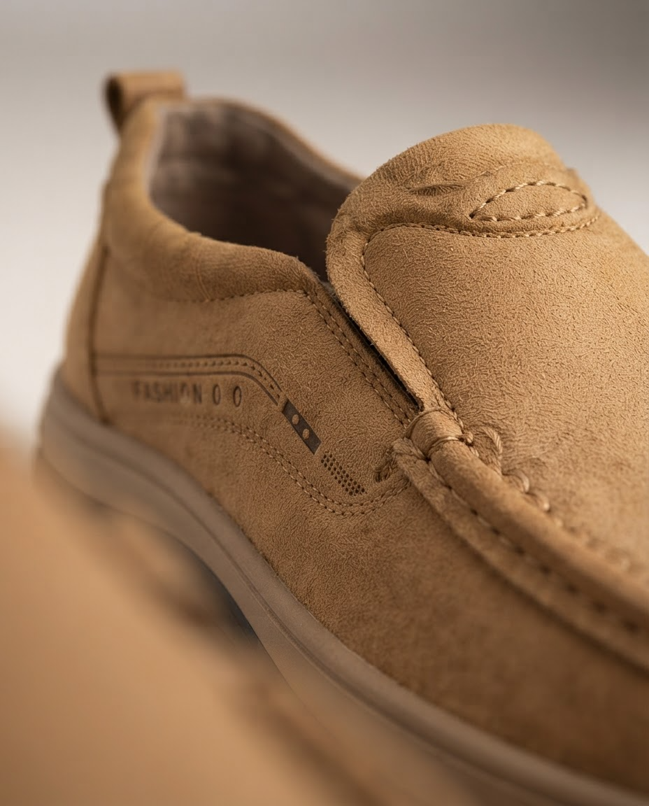 MOV Casual Slip-On - Khaki