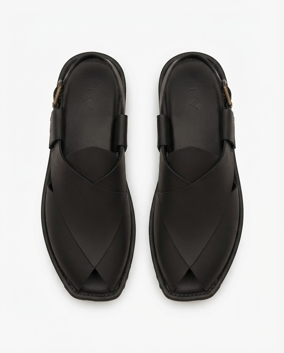 MOV Heritage Sandal - Black