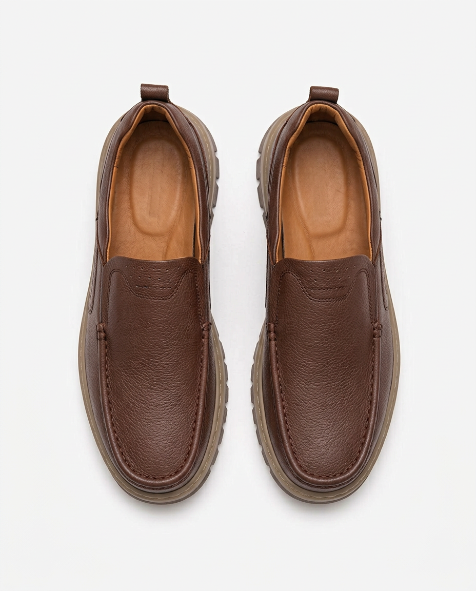MOV Casual Boat Shoe - Mustard