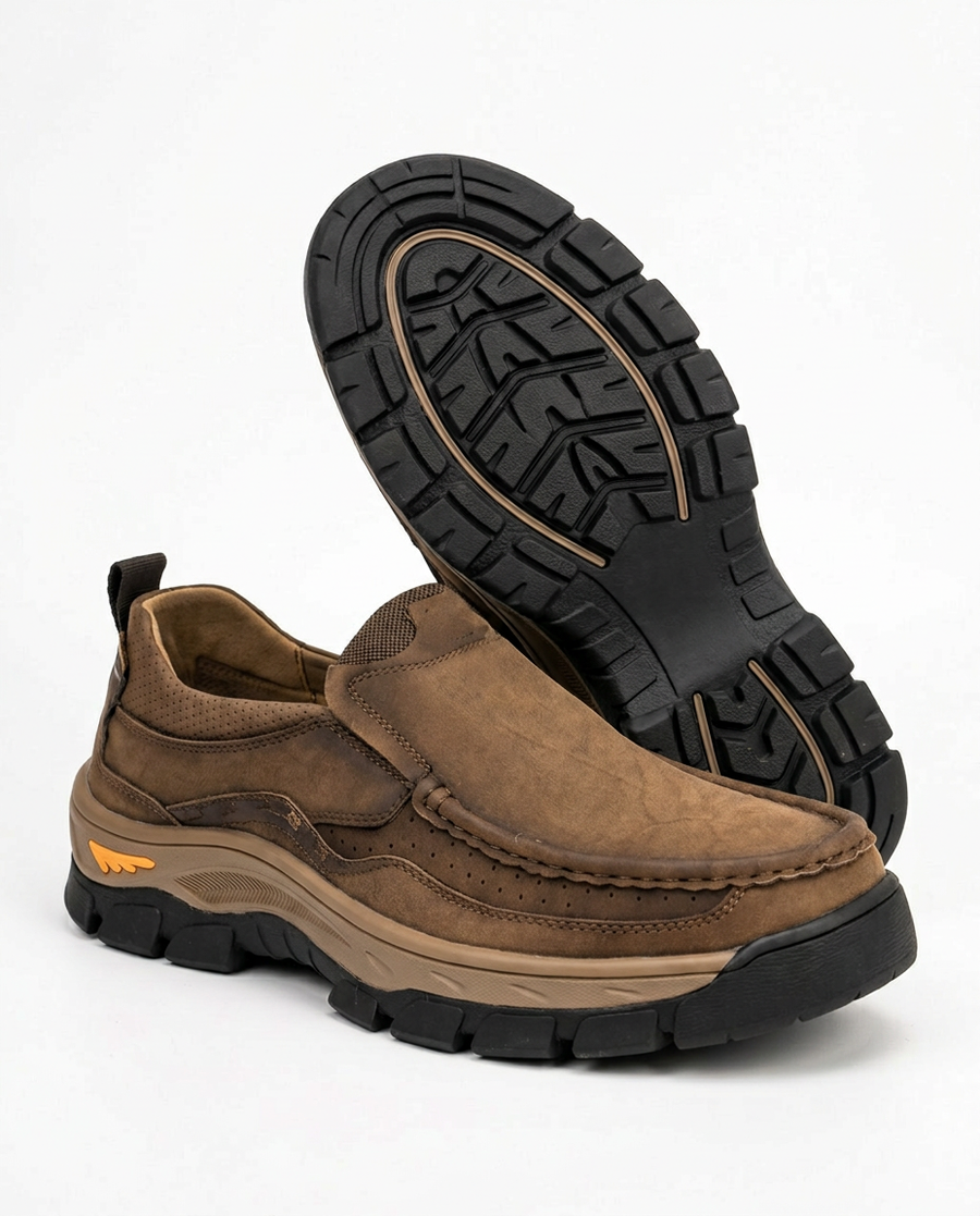 MOV Casual Deck Shoe - Khaki