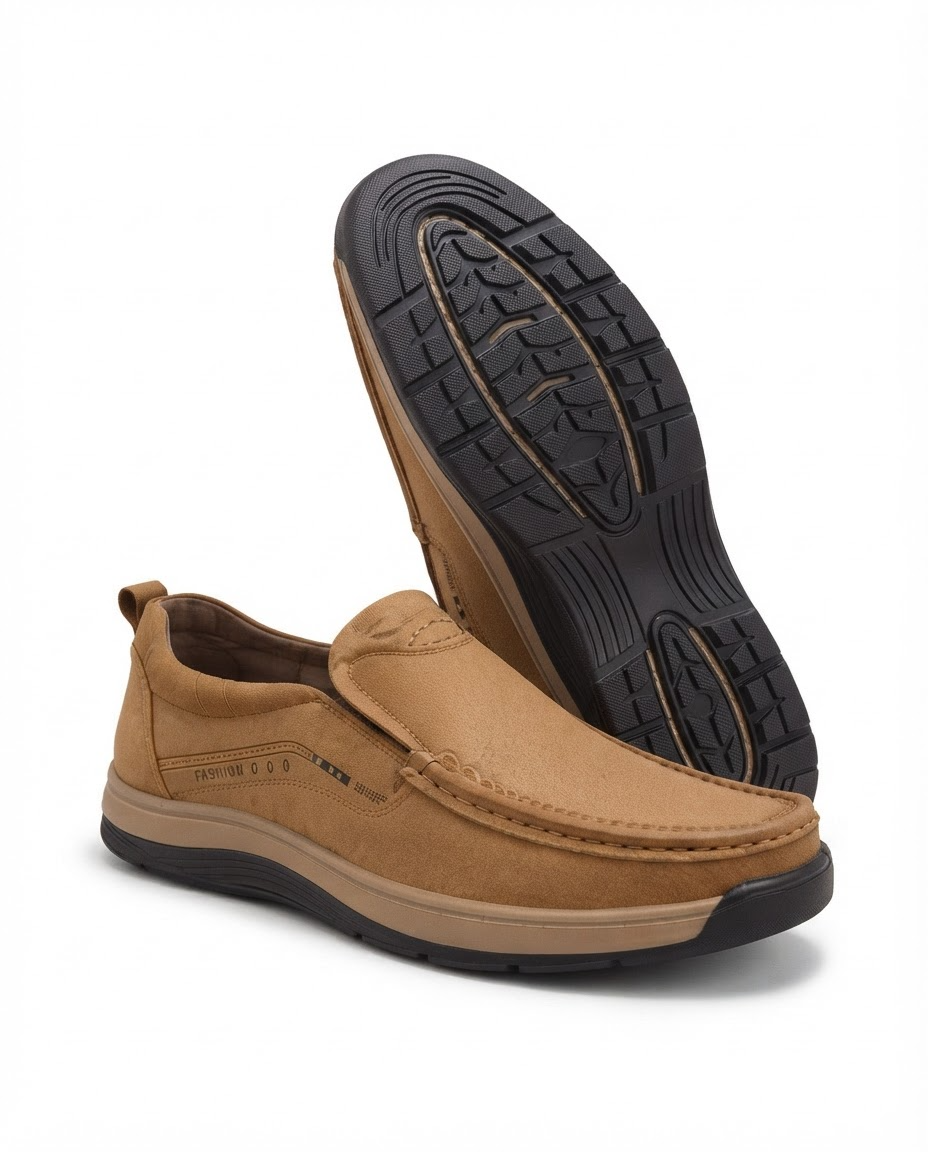 MOV Casual Slip-On - Khaki