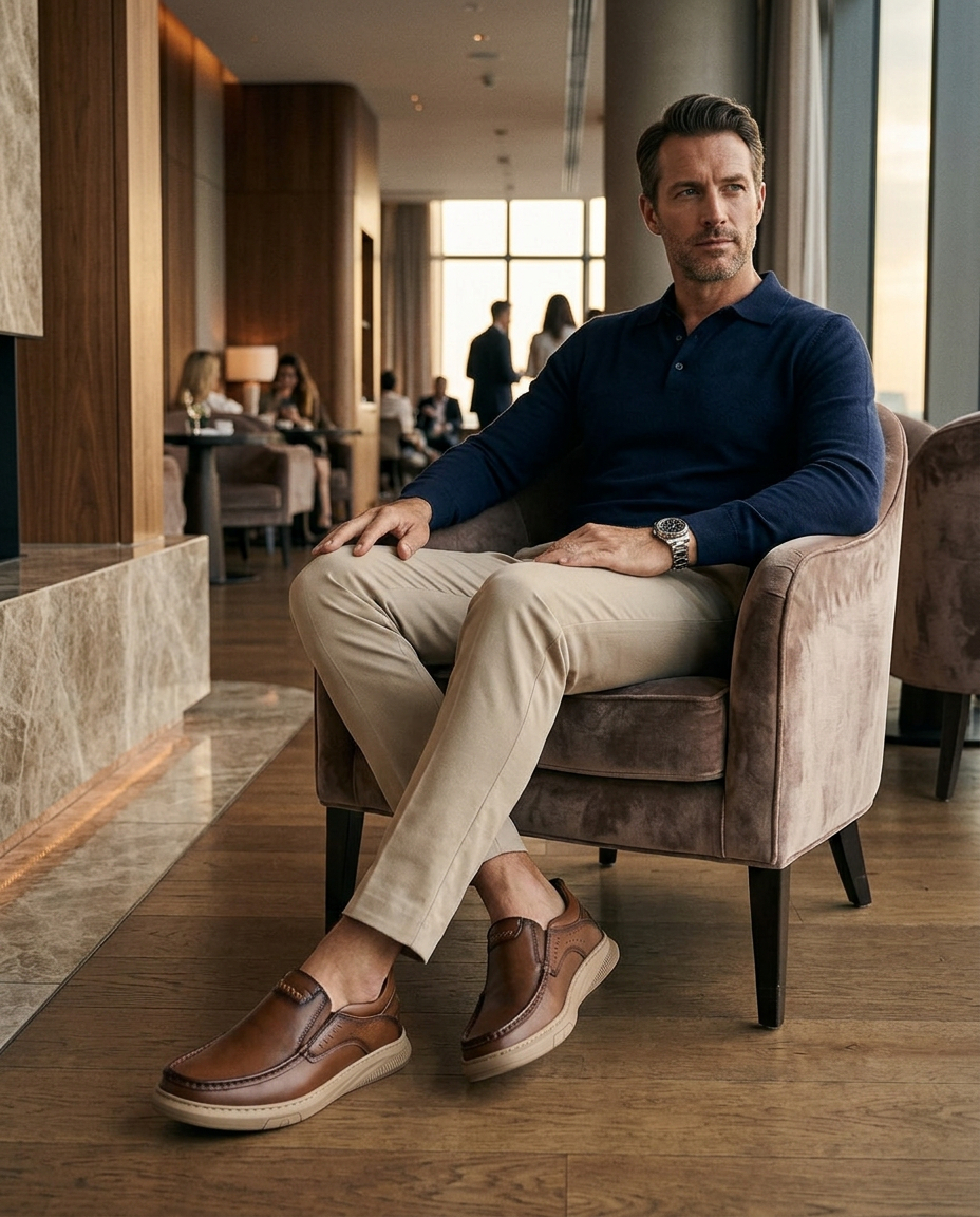 MOV Casual Chukka - Mustard