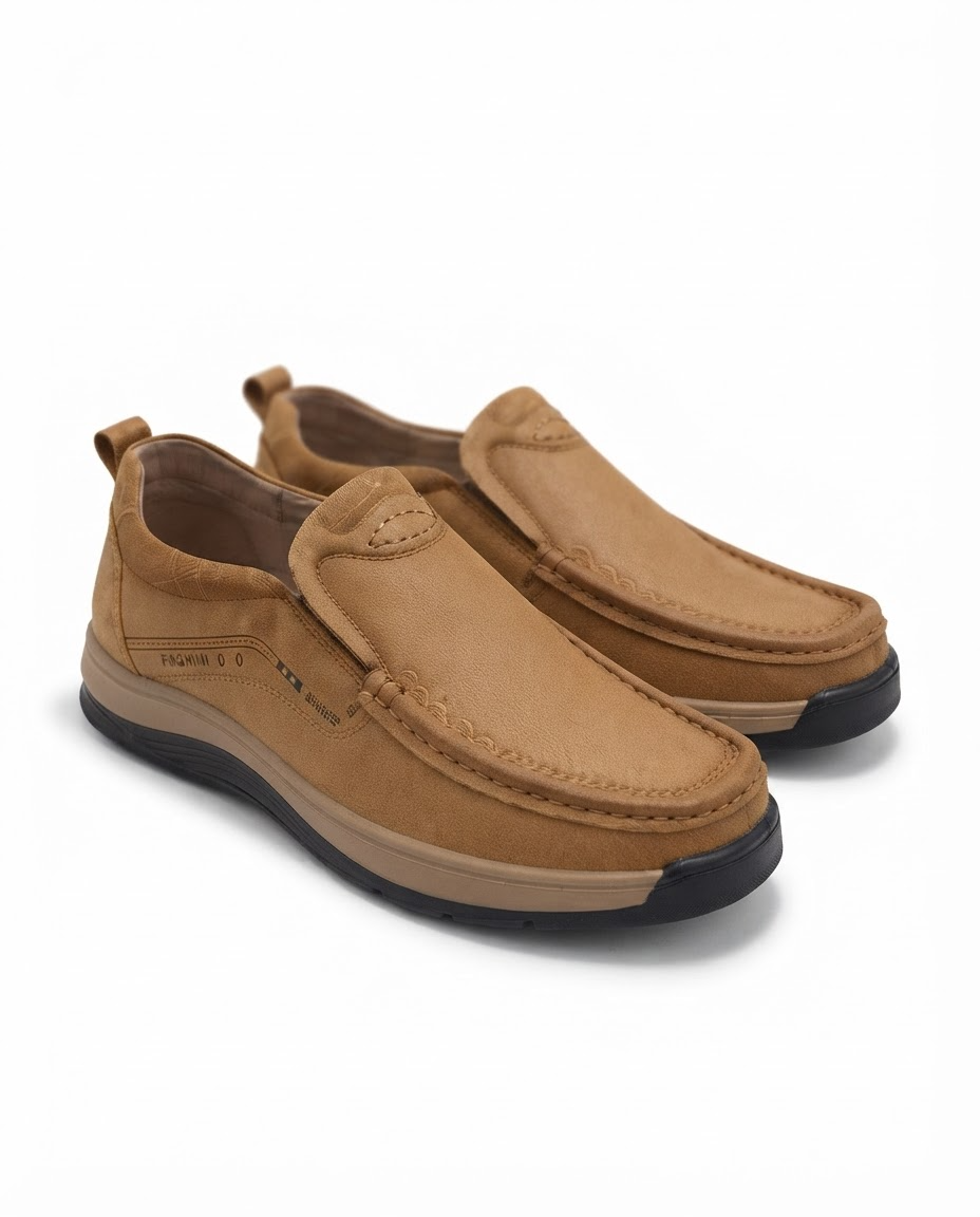 MOV Casual Slip-On - Khaki