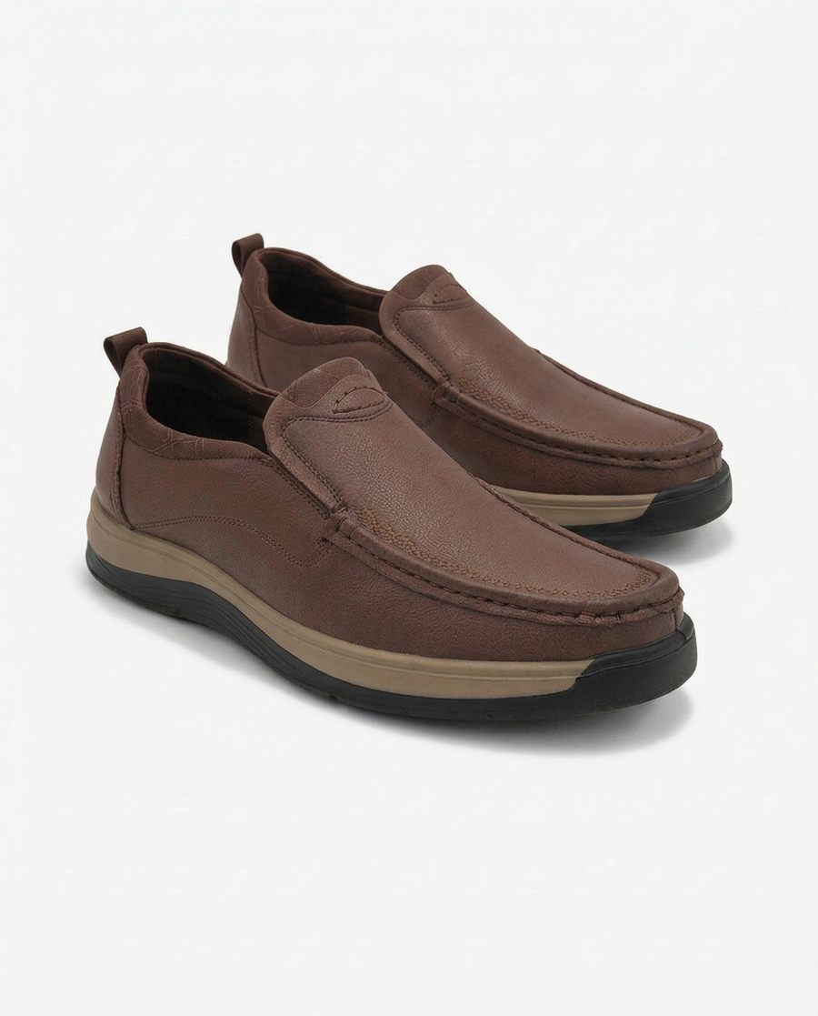 MOV Casual Slip-On - Brown