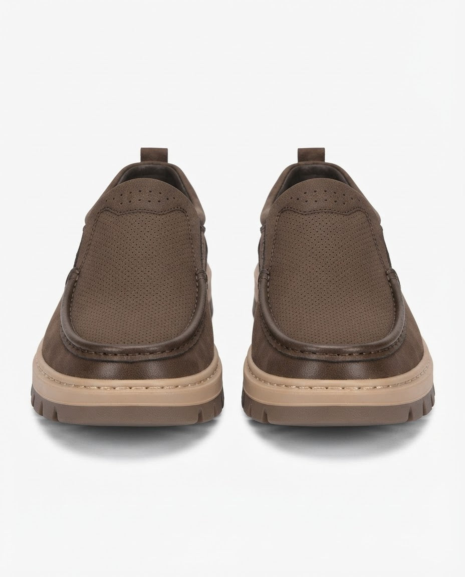 MOV Casual Moccasin - Brown