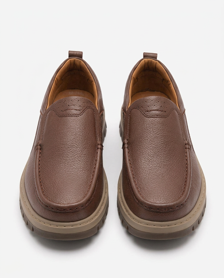 MOV Casual Boat Shoe - Mustard
