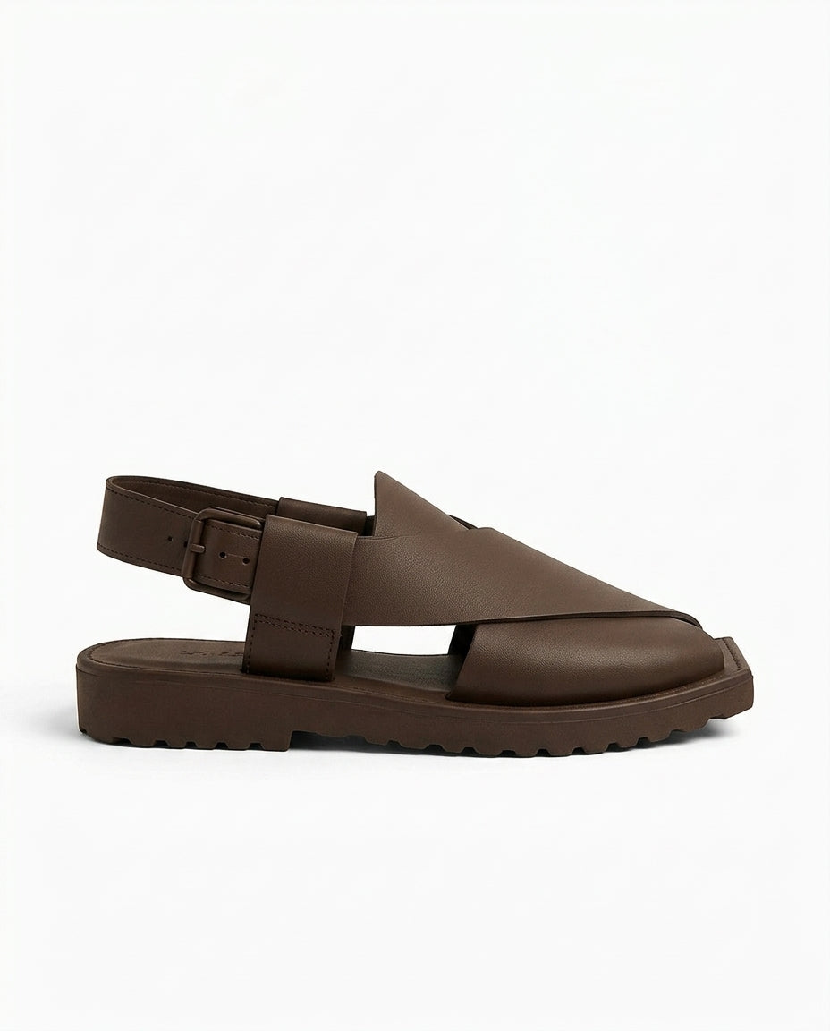 MOV Heritage Sandal - Brown
