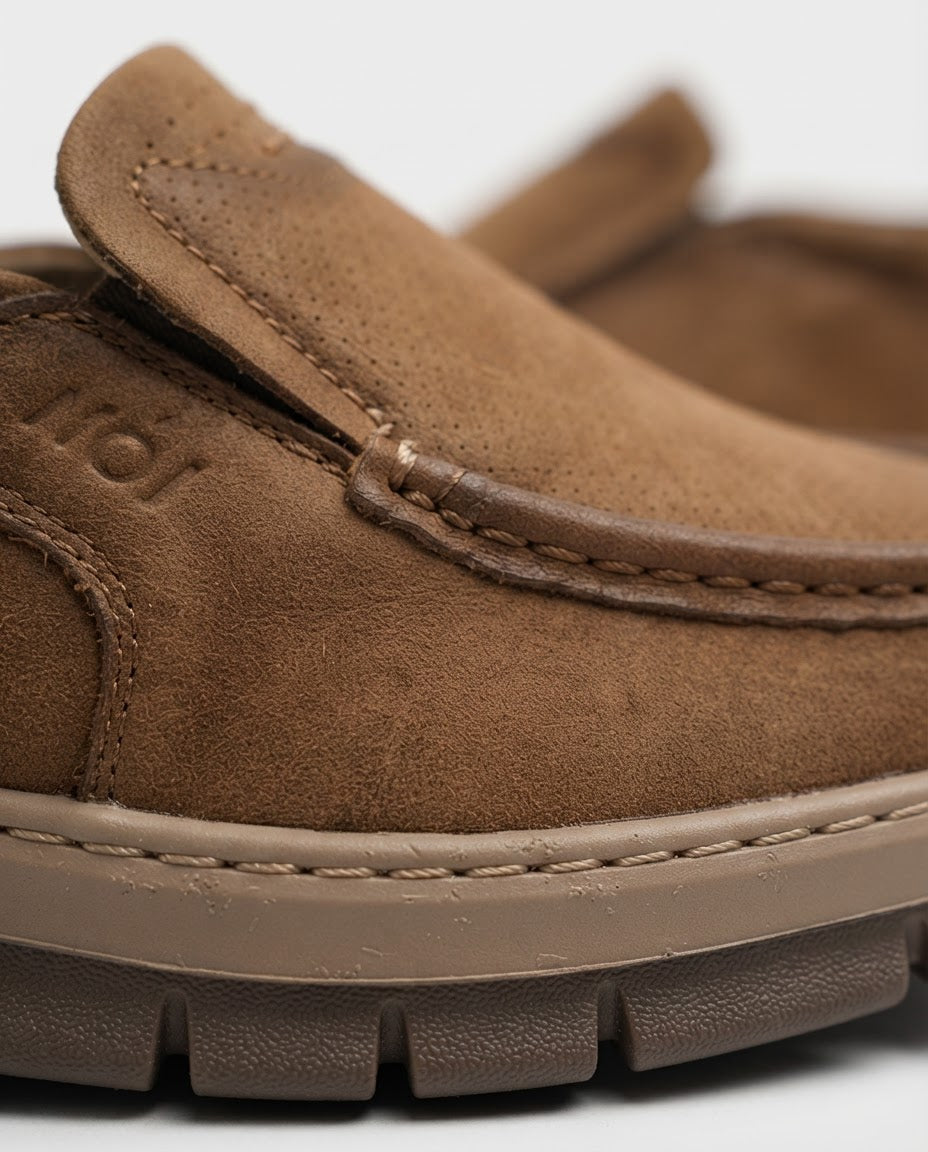 MOV Casual Moccasin - Khaki
