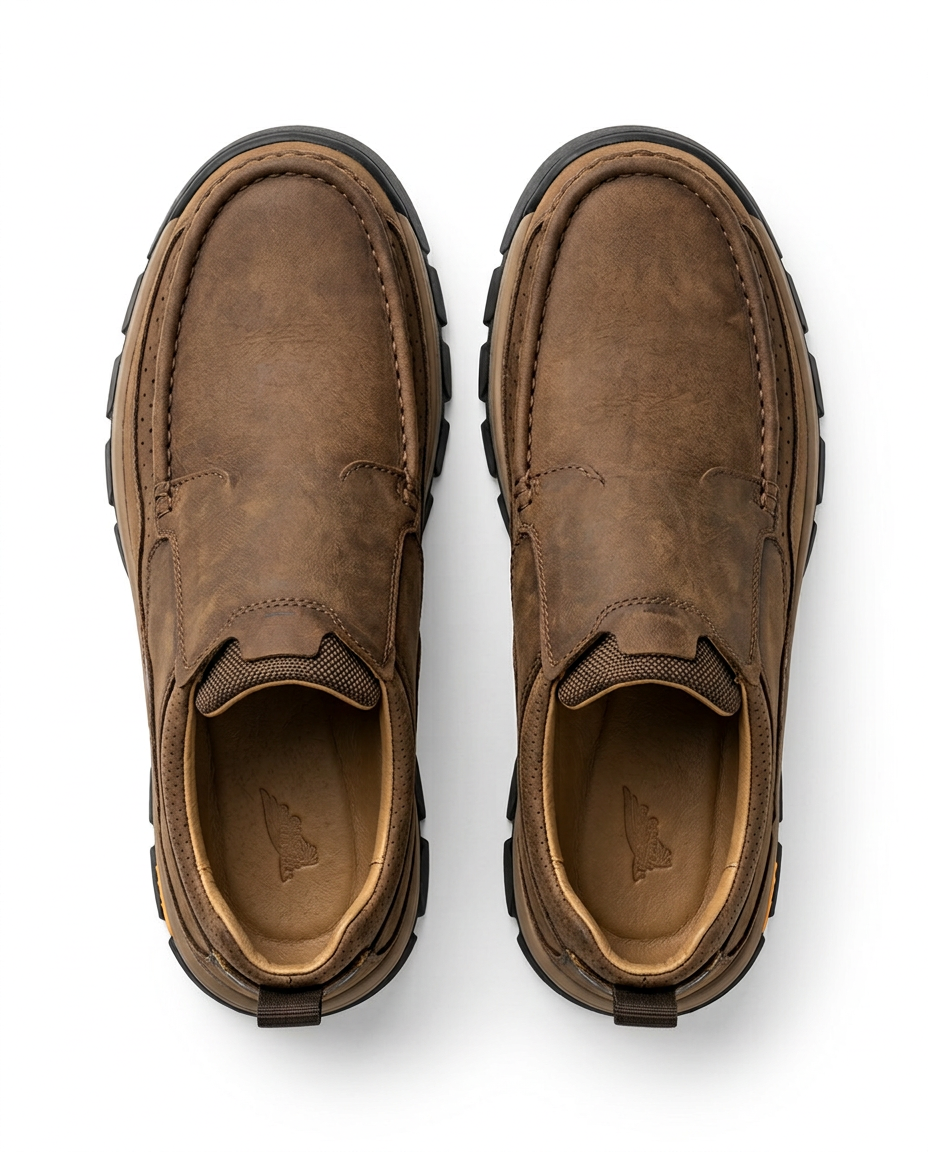 MOV Casual Deck Shoe - Khaki