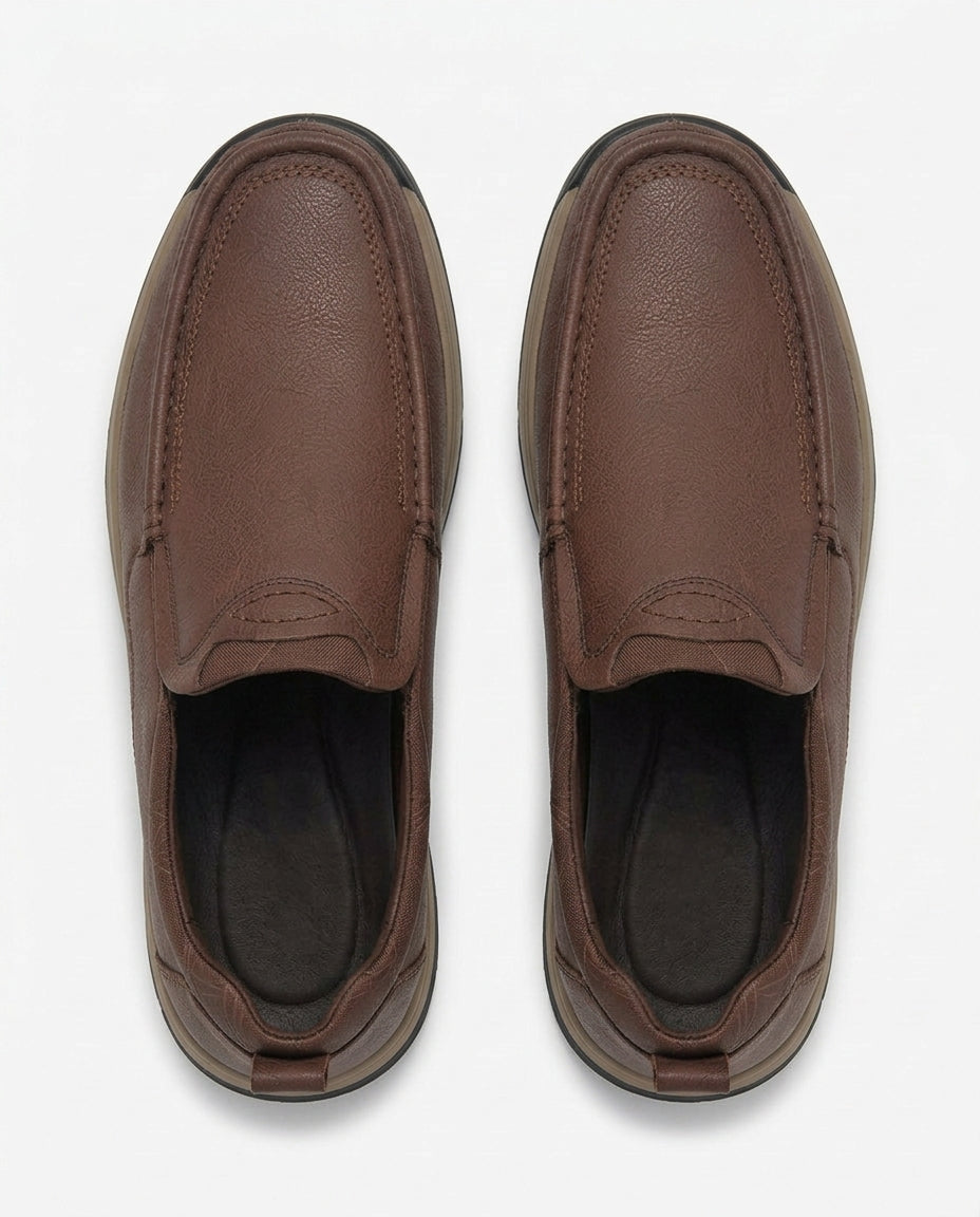 MOV Casual Slip-On - Brown