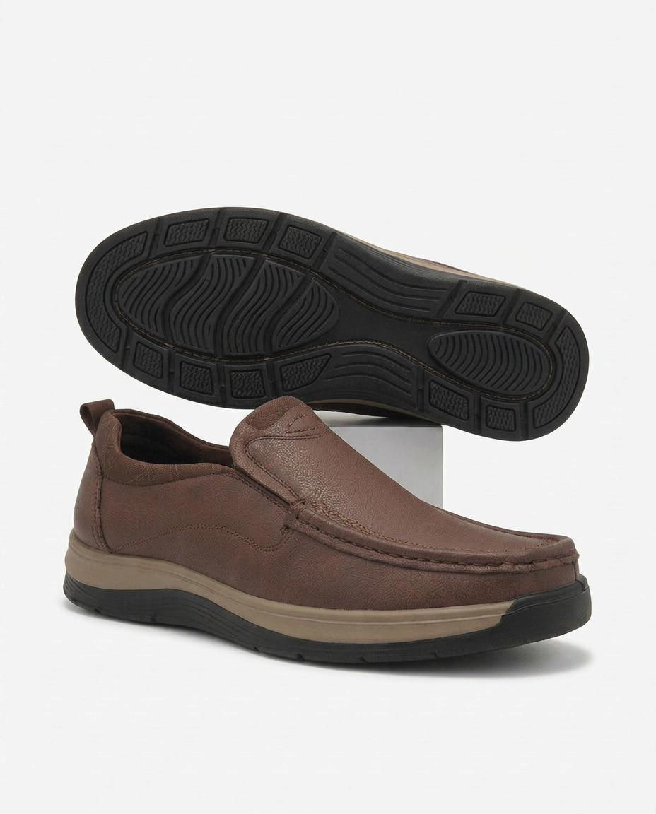 MOV Casual Slip-On - Brown