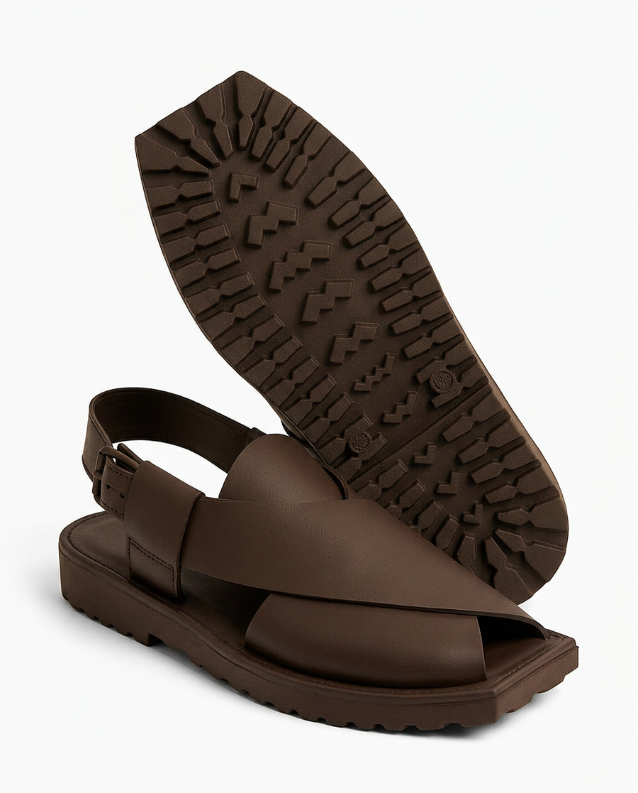 MOV Heritage Sandal - Brown