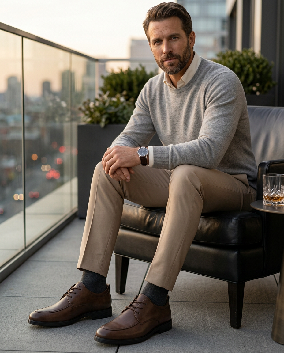 MOV Classic Wingtip - Brown