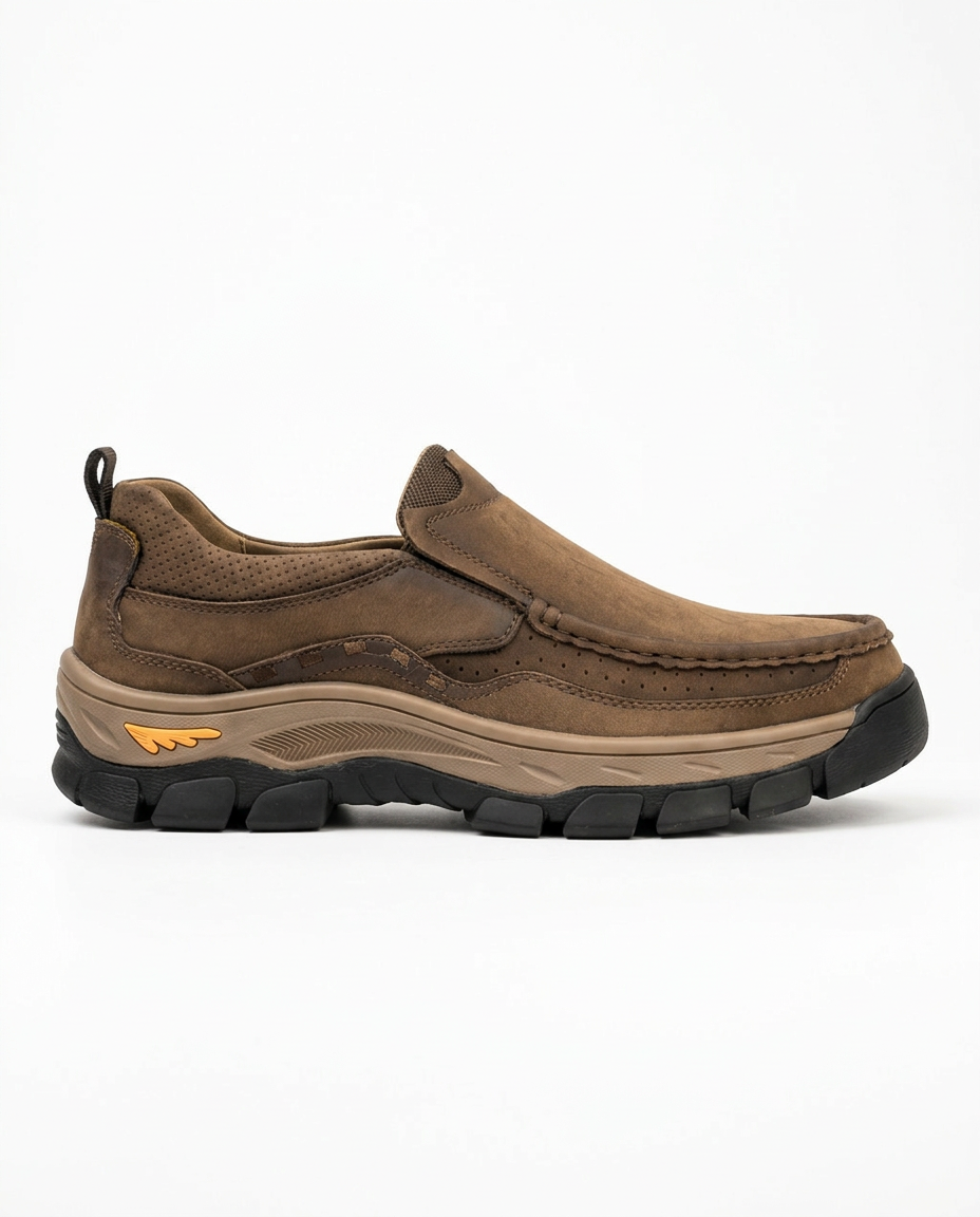 MOV Casual Deck Shoe - Khaki