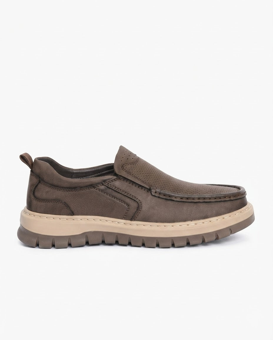 MOV Casual Moccasin - Brown