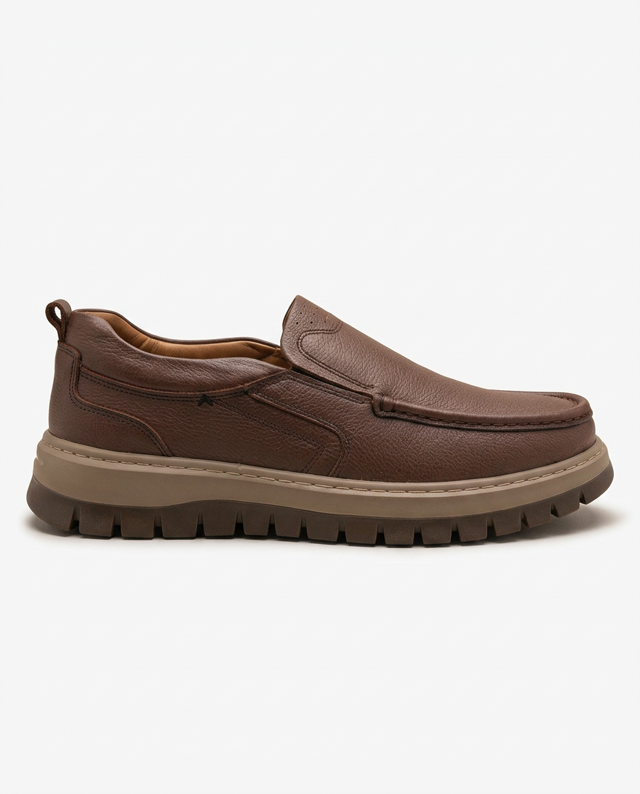 MOV Casual Boat Shoe - Mustard