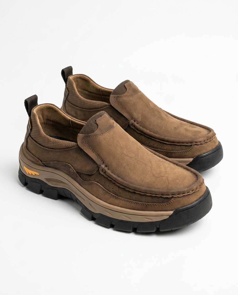 MOV Casual Deck Shoe - Khaki