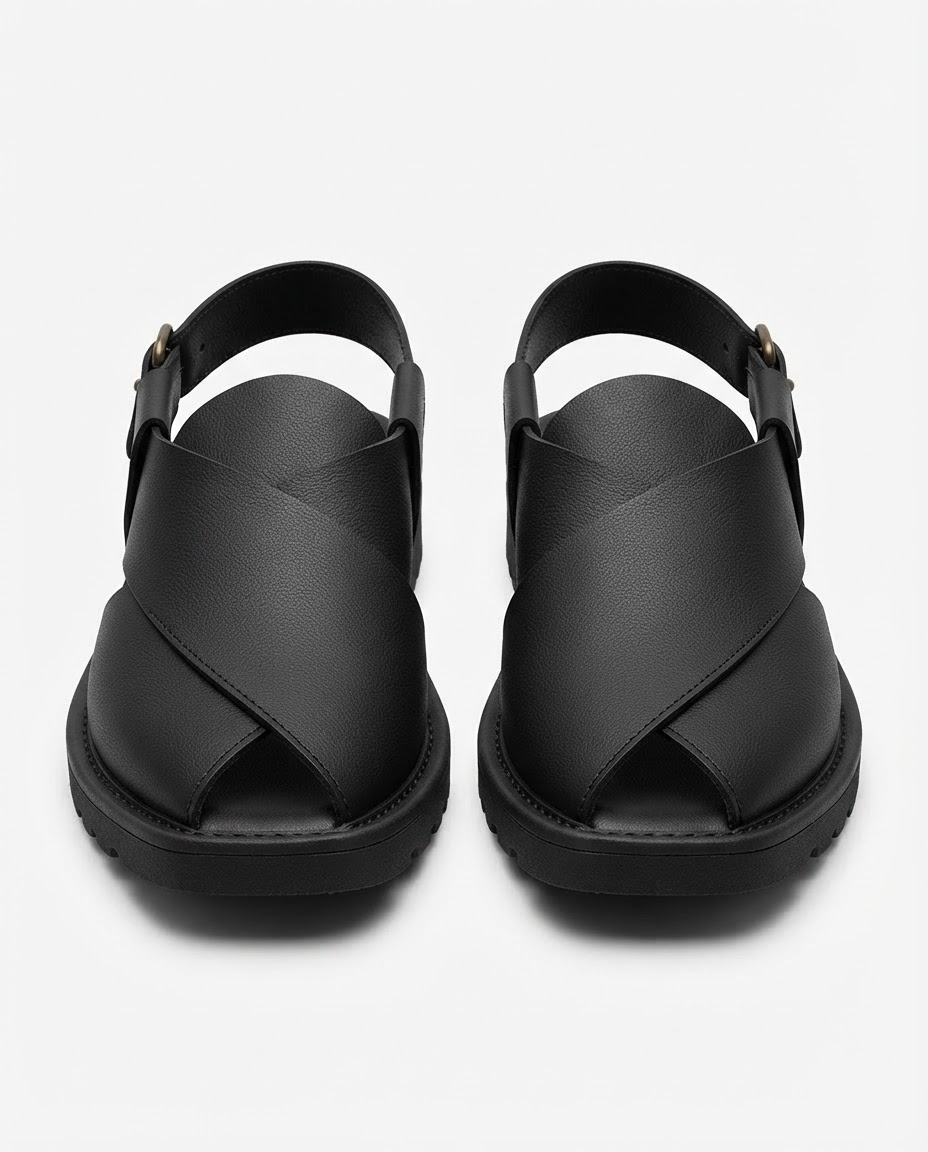 MOV Heritage Sandal - Black