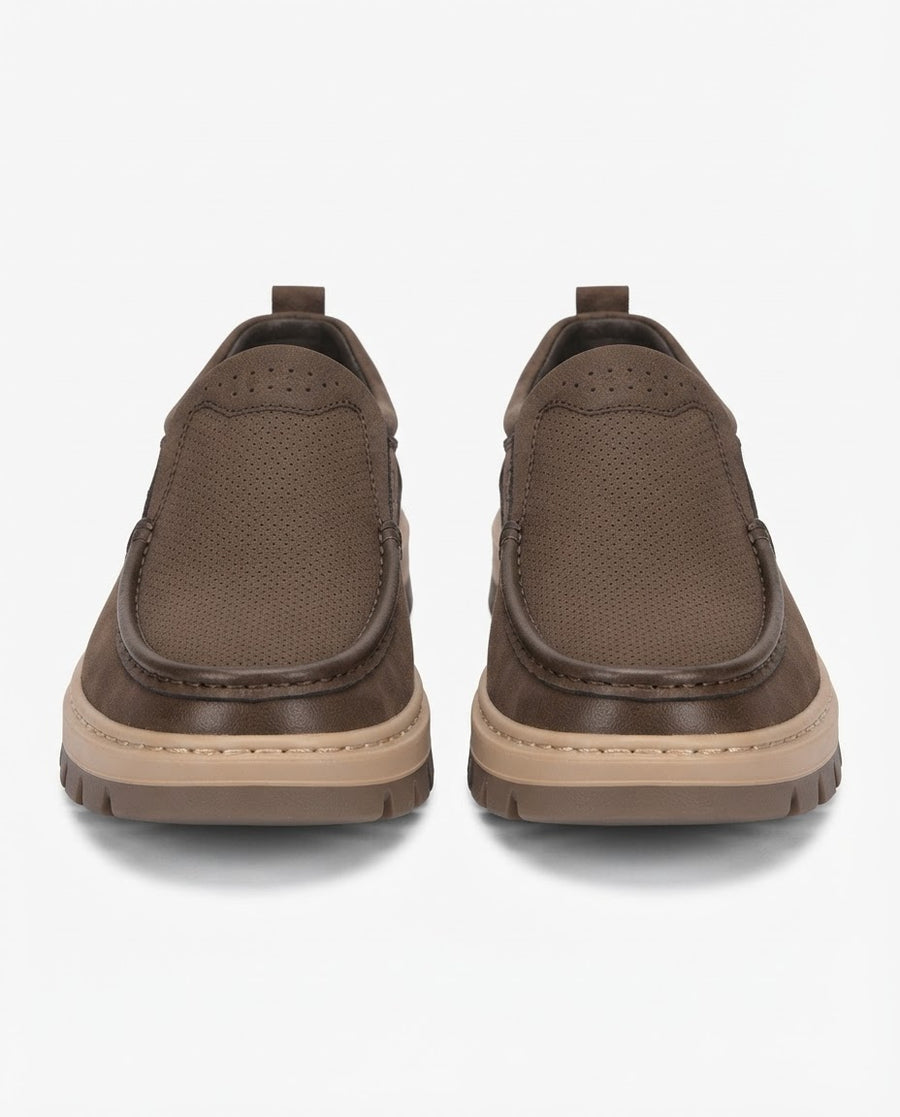 MOV Casual Moccasin - Brown