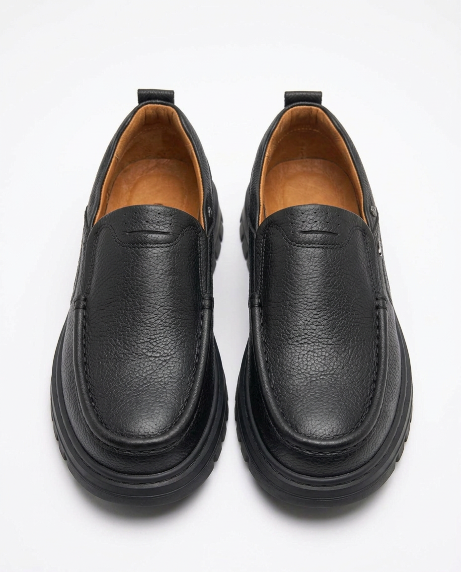 MOV Casual Boat Shoe - Black