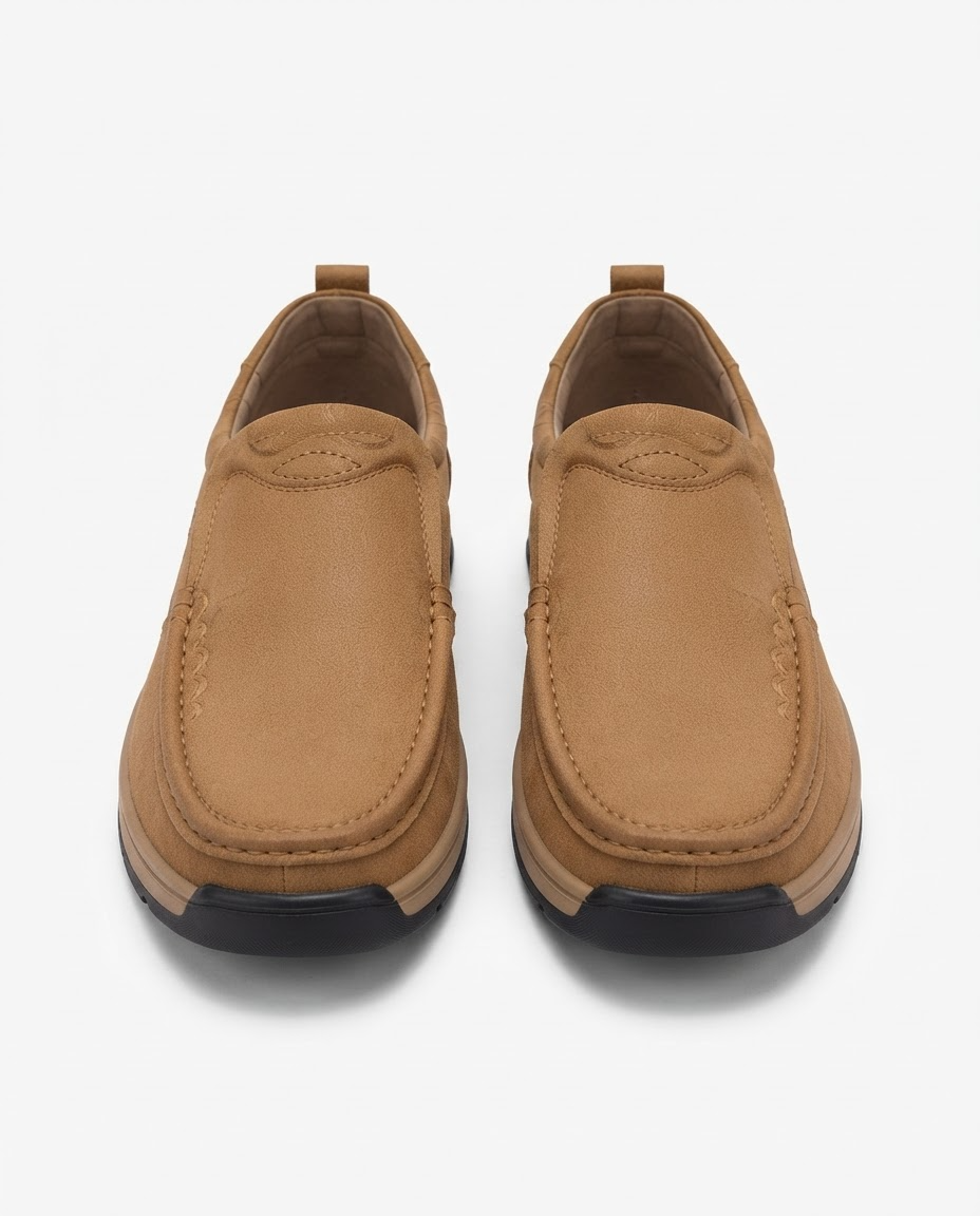 MOV Casual Slip-On - Khaki