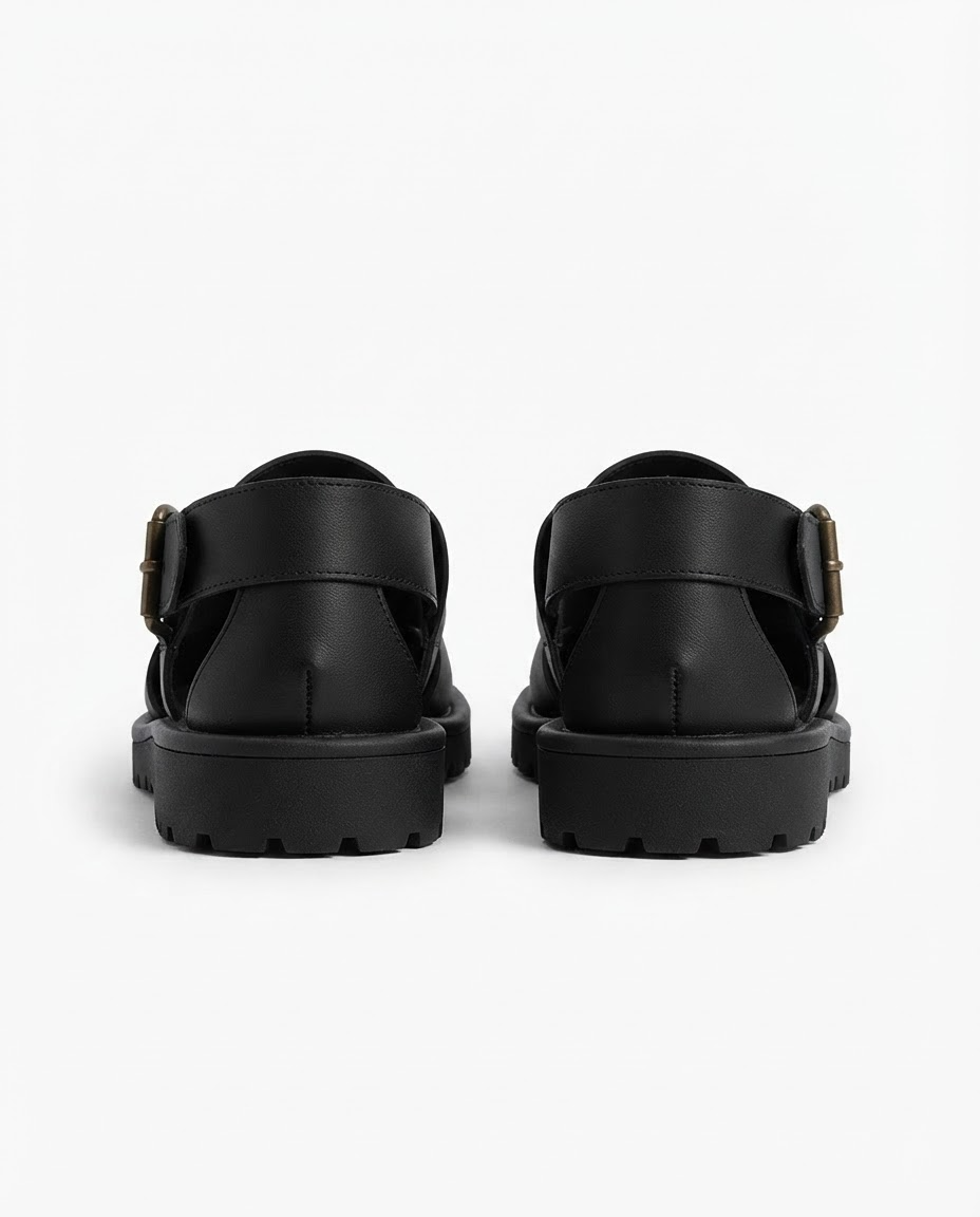 MOV Heritage Sandal - Black