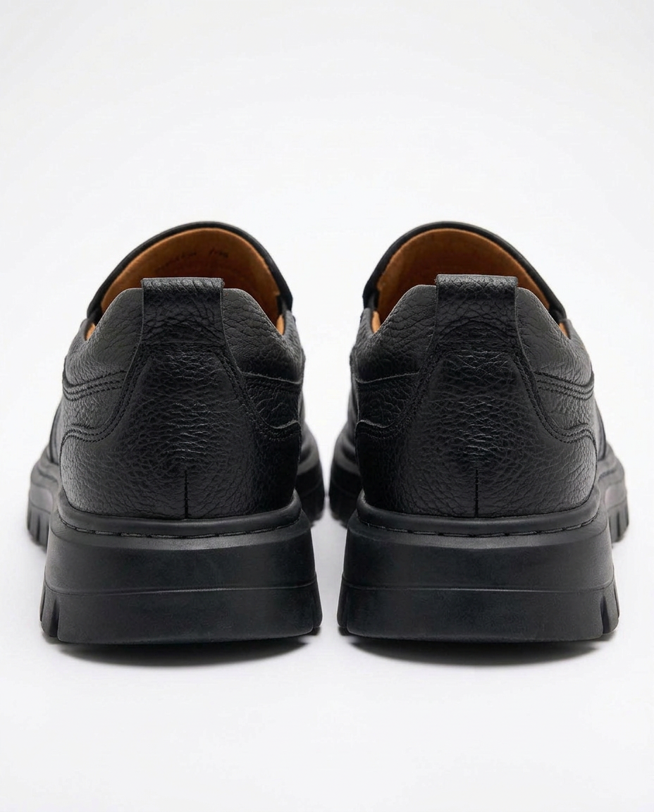 MOV Casual Boat Shoe - Black